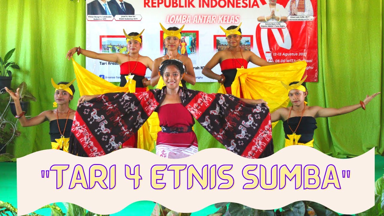 Tarian 4 Etnis Sumba || Tari Kreasi Sumba