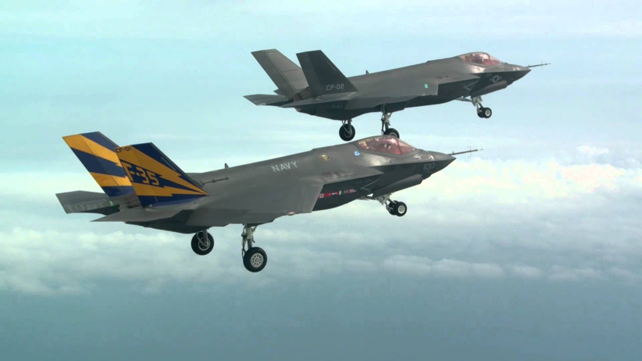 F-35C Formation Flight