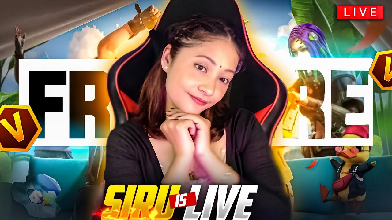 LIVE 😎 Free Fire Rank Push LIVE with Sharmila 😍 | Free Fire LIVE