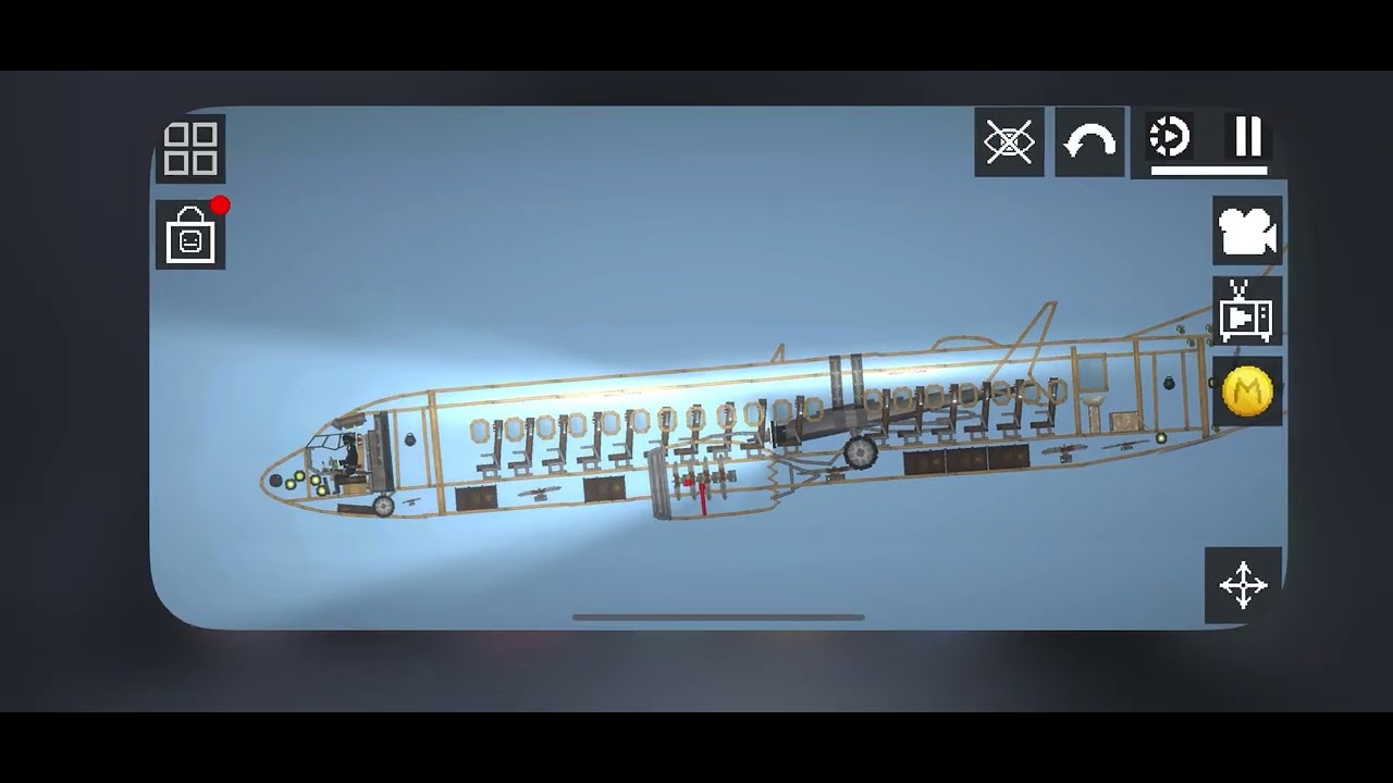 I crashed the plane in Melon sandbox-￼