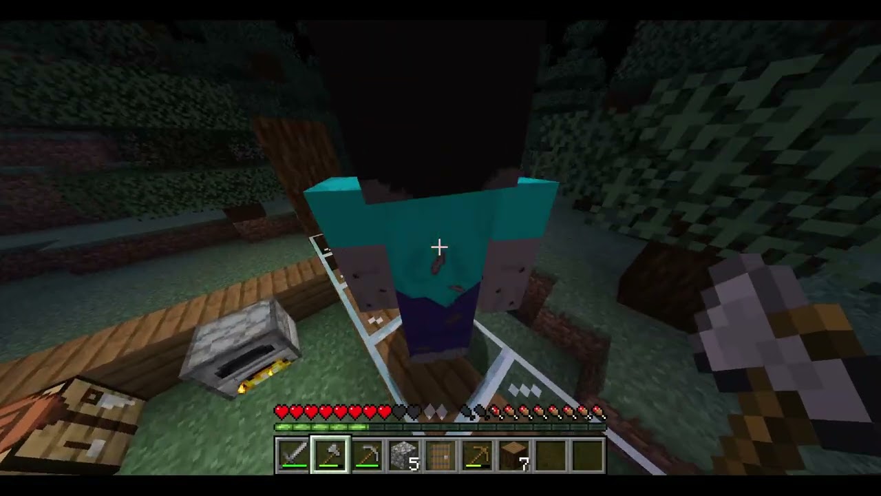 ten horror mod nie pozwala ci wyjść z lasu w minecraft! from the wood