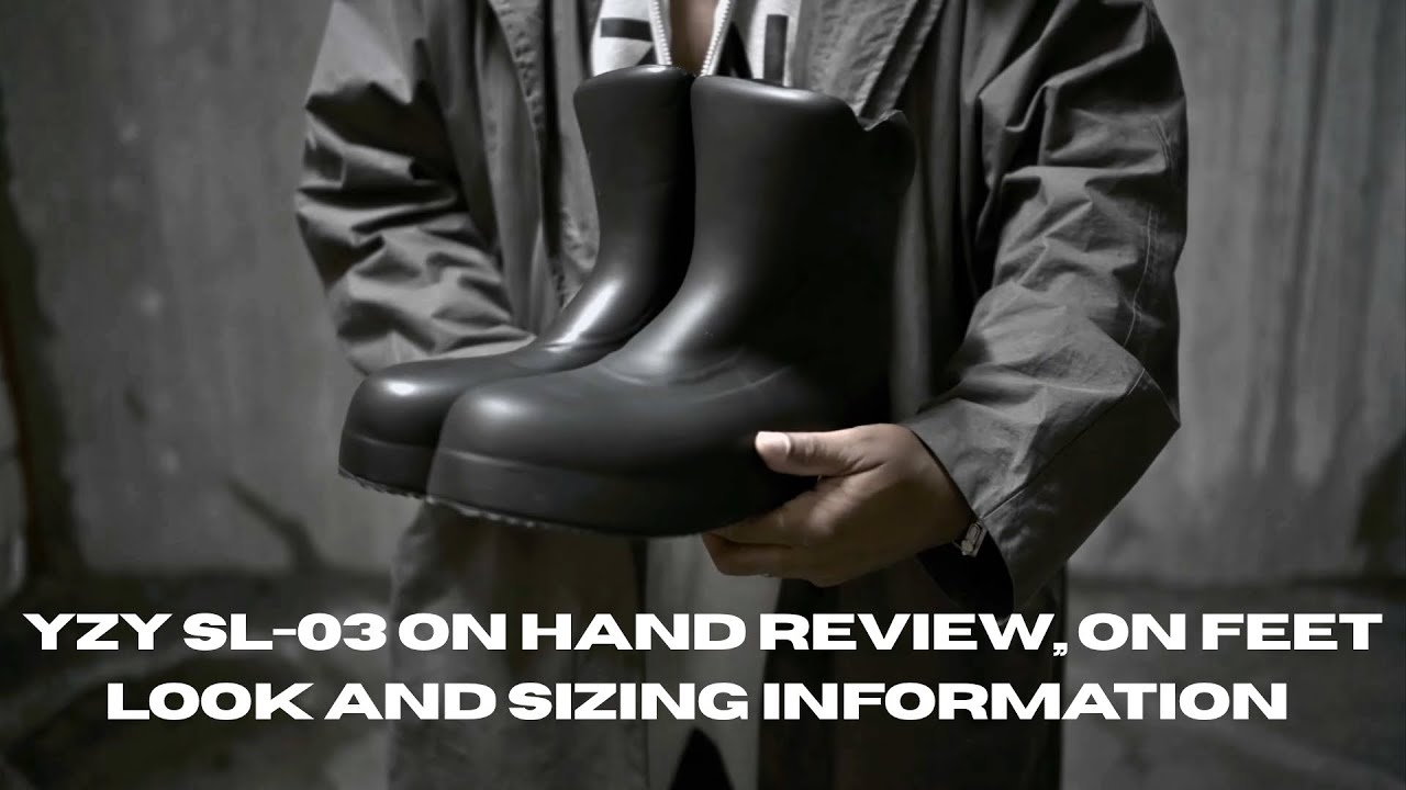 First Yeezy SL-03 Review In-Hand, On Feet Look, and Sizing Information 