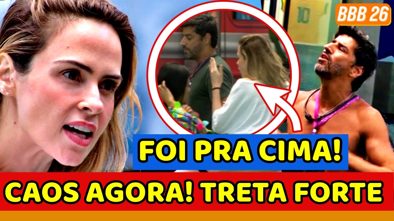 🔥😱BBB26 CAOS AGORA! Ana Paula VAI PRA CIMA de Cowboy, ELE SE DESCONTROLA e TRETA RENDE | URGENTE