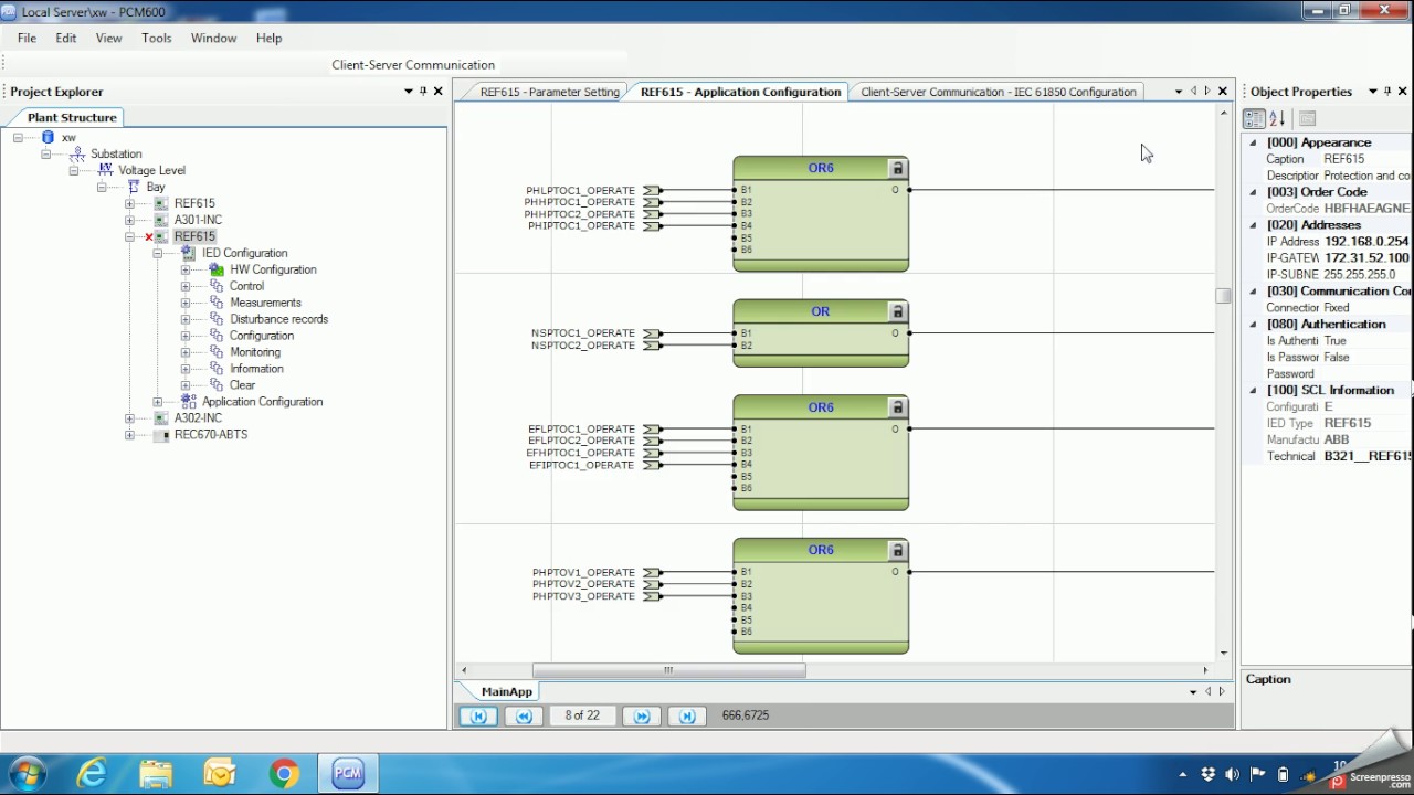 REF615 IEC FILE CREATION