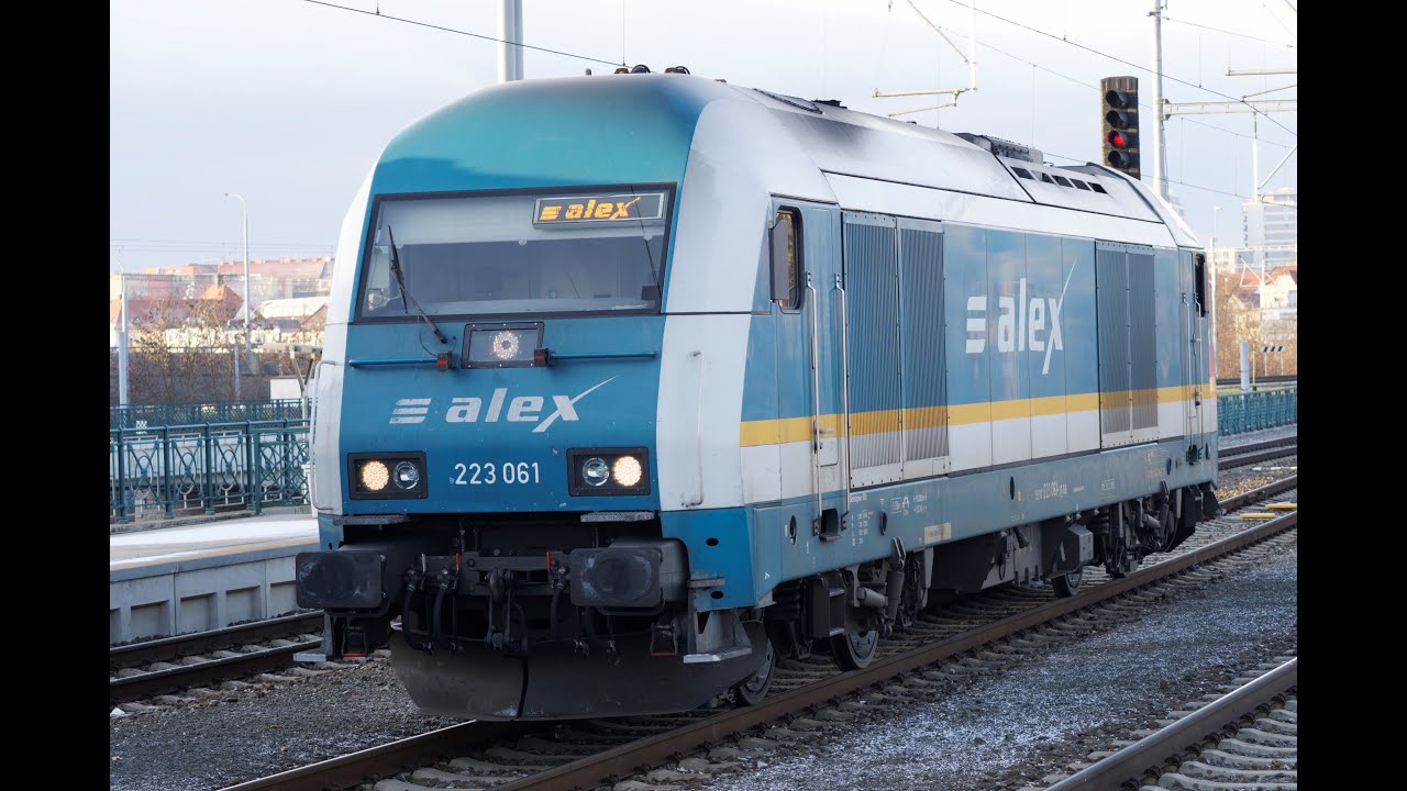 Vlaky v Plzeň hl. n. 4.1.2025