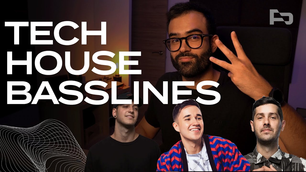 Los 3 tipos de BAJOS para TECH HOUSE 2021 (Detlef, John Summit, Guille Placencia) | Ableton Live