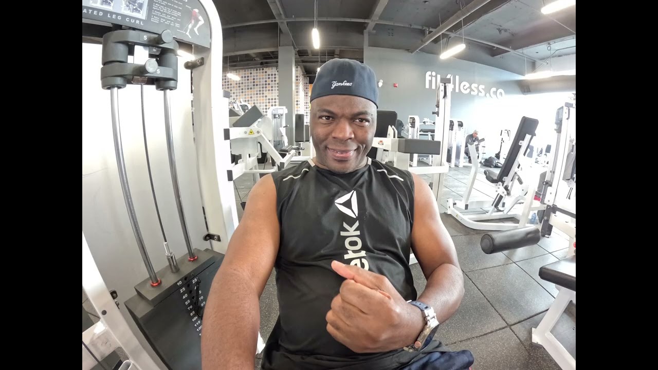 Workout session with CANADA BOY