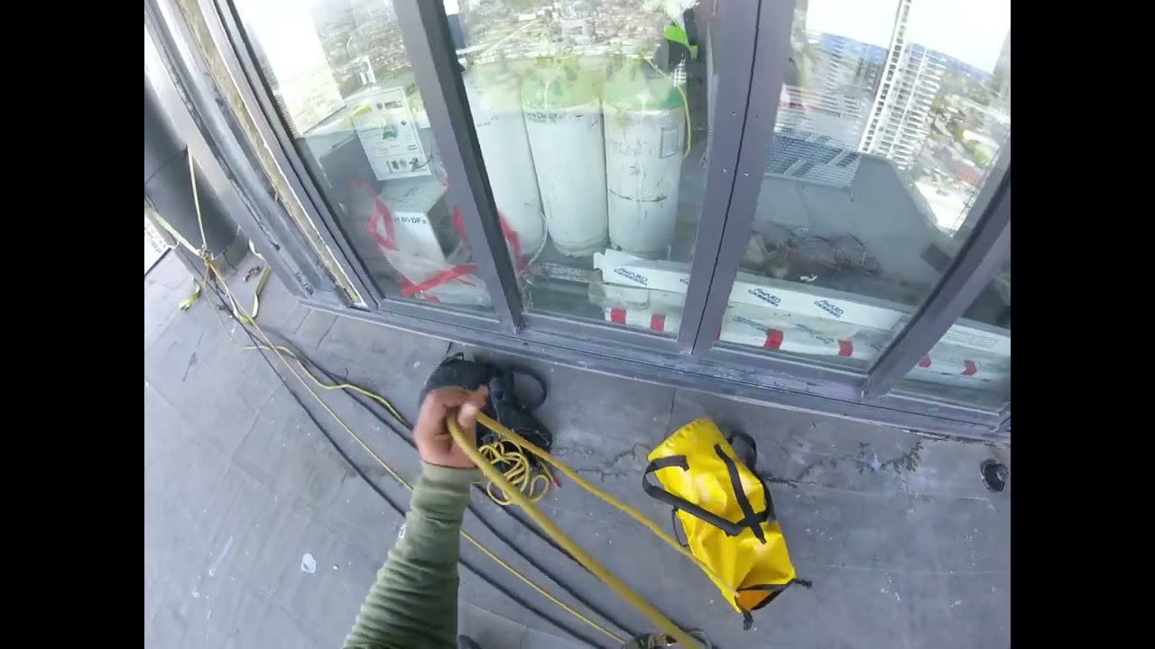 Rope access 2024 Rigging maneuvers, anchor installation, rope tranfer,  Gilmore project.