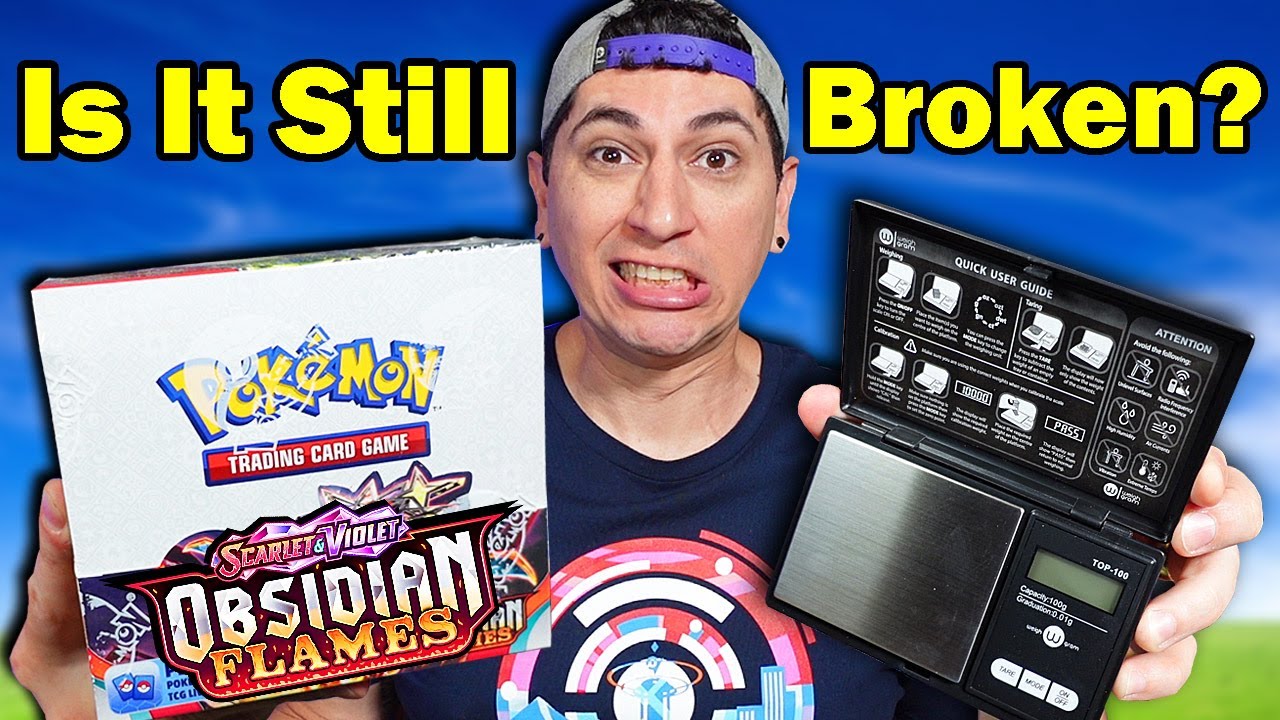 Are Obsidian Flames Booster Boxes BROKEN?! ( Weighable & Searchable )