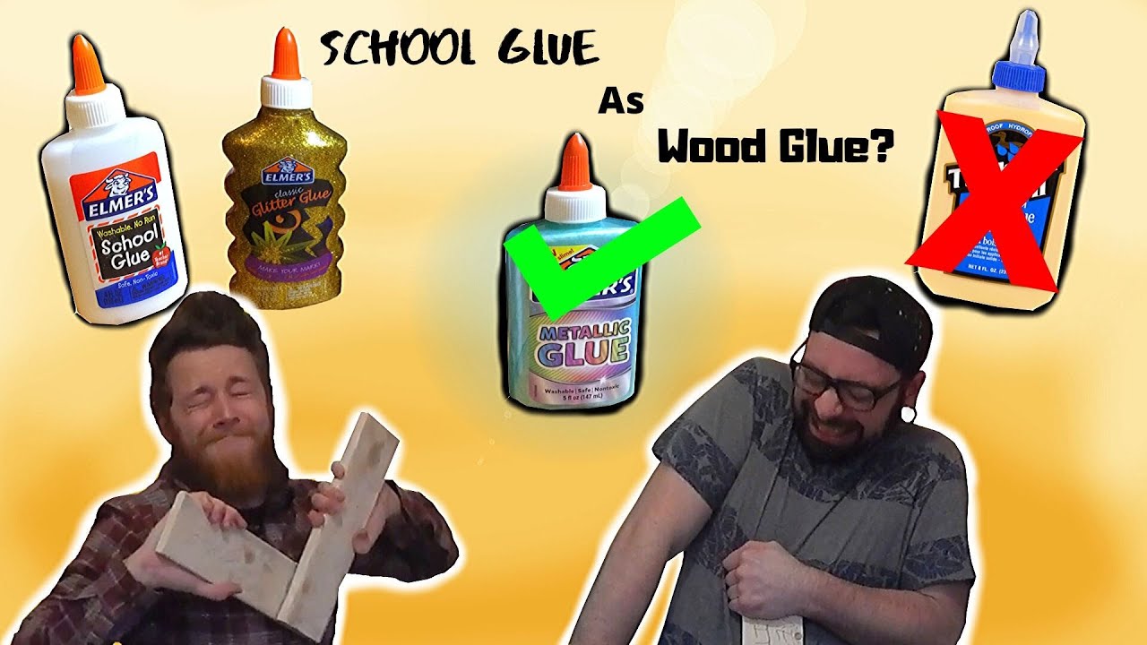 Can You Use School Glue As Wood Glue?  - Experiment
