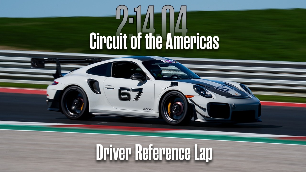 DRIVER REFERENCE LAP | Circuit of the Americas 2:14.04 | HPDE Advanced Driver