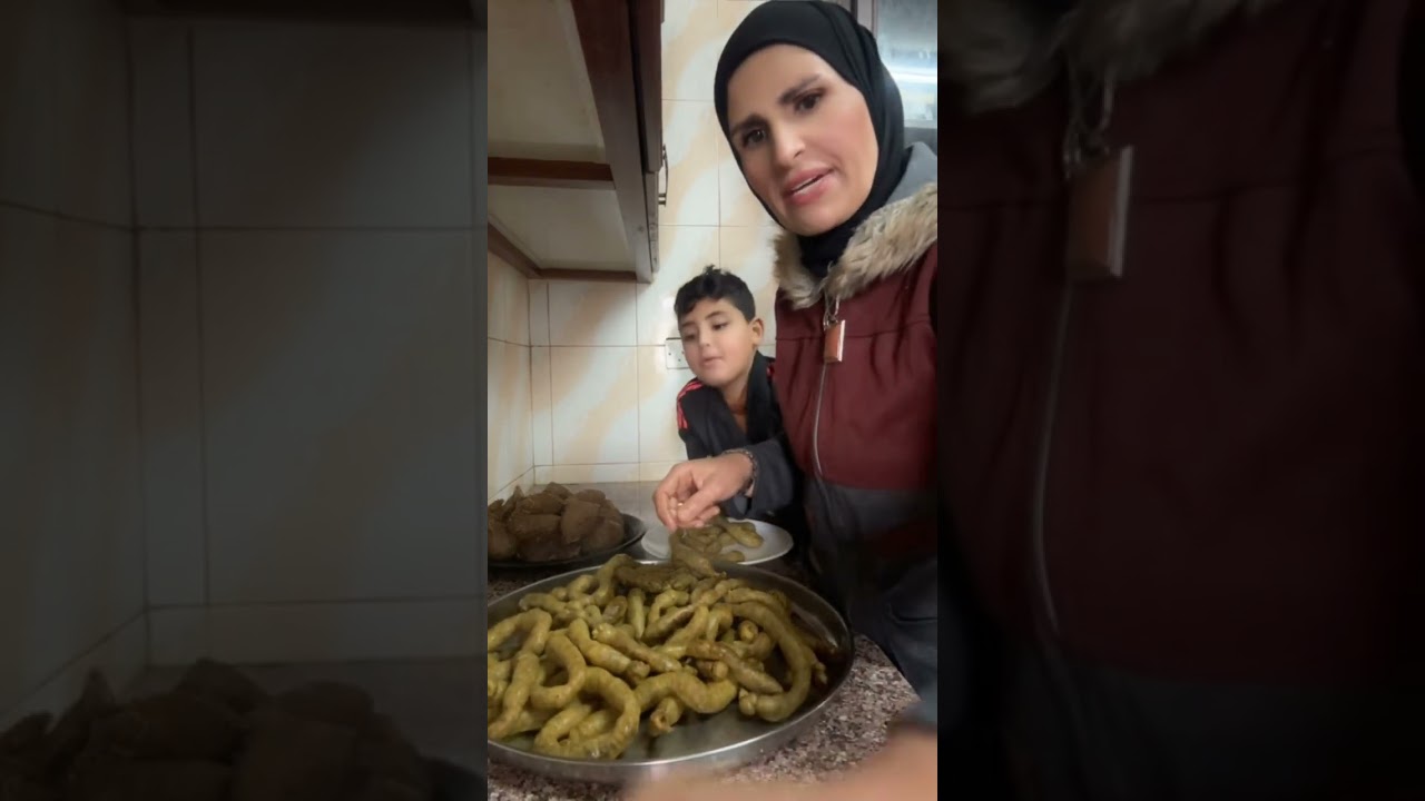 اكل كرشات وفوارغ وطبخهم اشي فاخر من الاخر