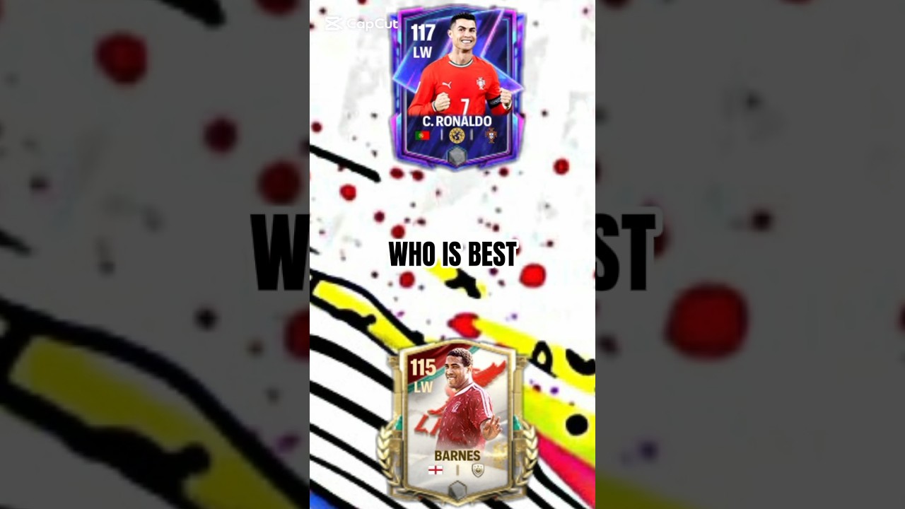 C.RONALDO VS BARNES BATTLE#shorts#fifa#fifamobile#fifa25#fifa26#fifagameplay#gaming#subscribe