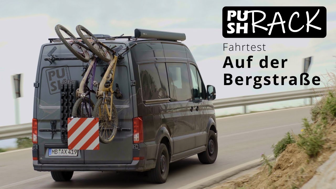 PUSHrack - Fahrtest auf der Bergstraße