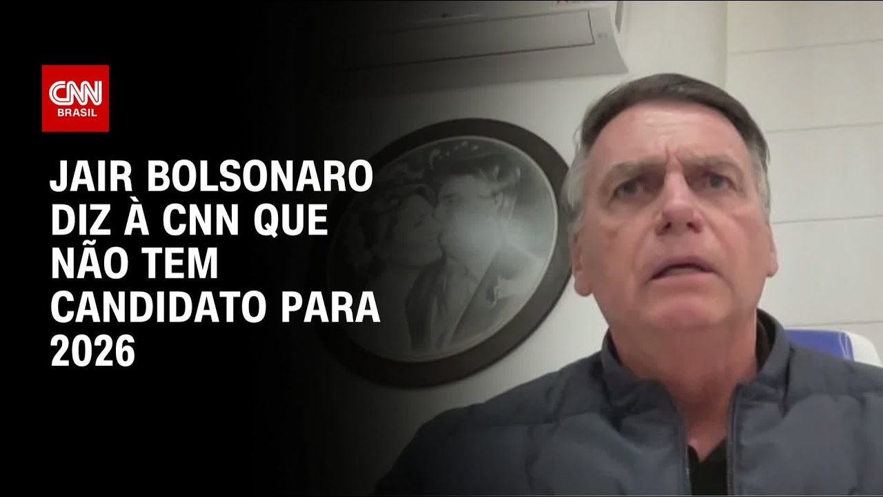 Jair Bolsonaro à CNN: Não tenho candidato para as eleições de  2026 | CNN ARENA