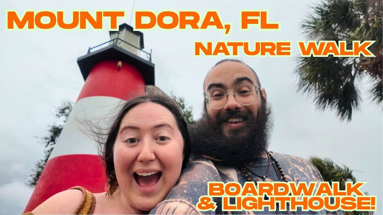 Exploring Palm Island Boardwalk & Lighthouse | Mount Dora FL