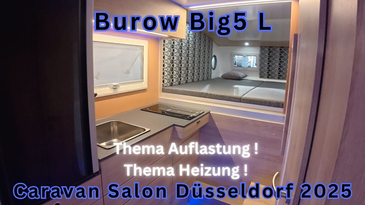 (0053) Burow Big5 L auf VW Amarok - Caravan Salon 2025 - Thema u.a. Auflistung & Heizung