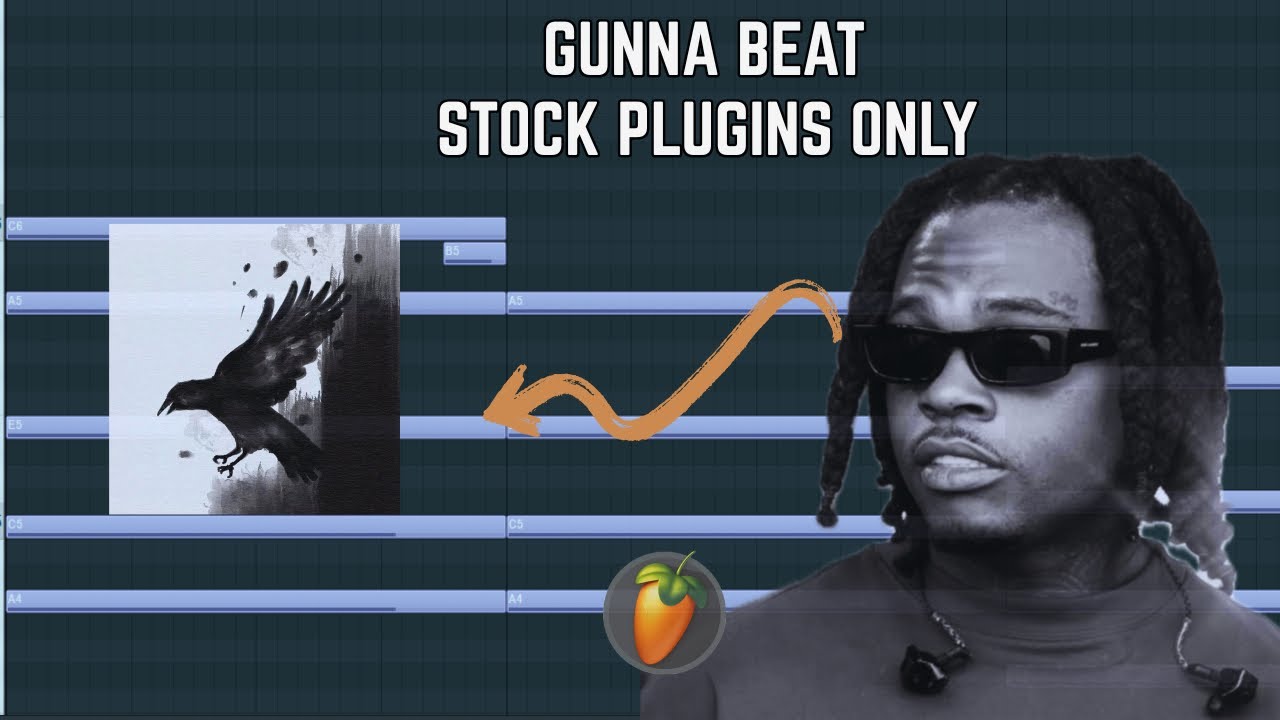 Как создать бит в стиле Gunna (только с использованием стандартных плагинов)
