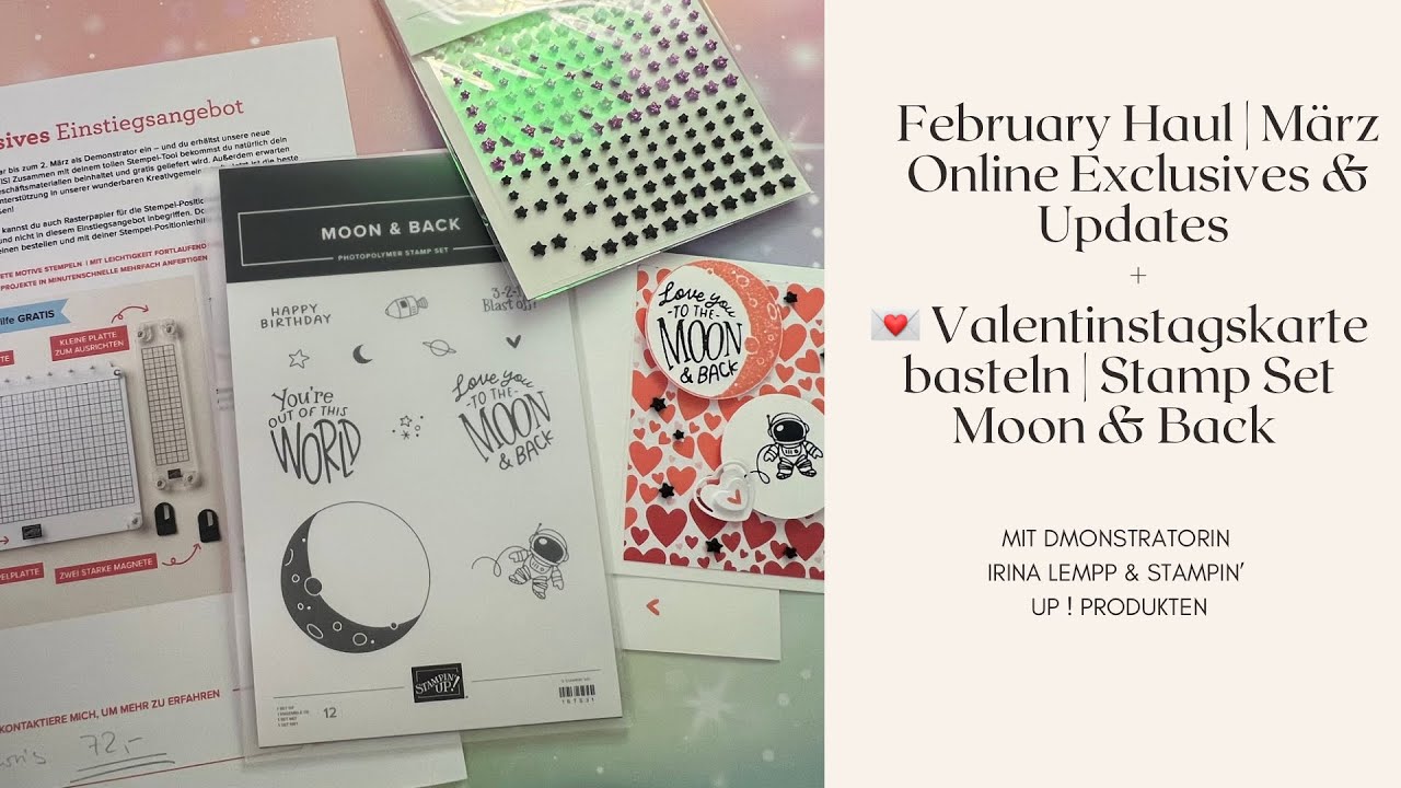 📦 Stampin’ Up! Haul Februar 2026 | März Neuheiten & Aktuelle Aktionen +  Valentinstagskarte basteln