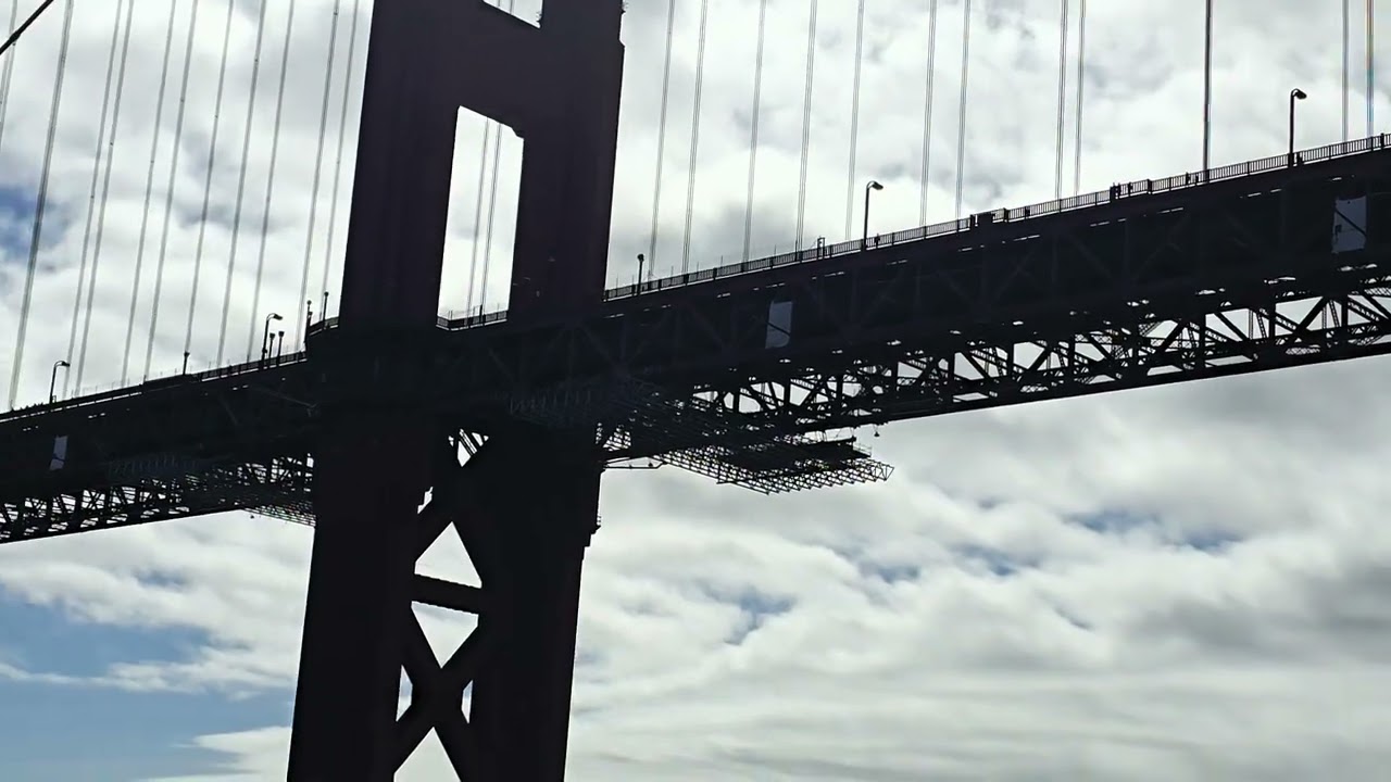 The iconic Golden gate bridge, SFO