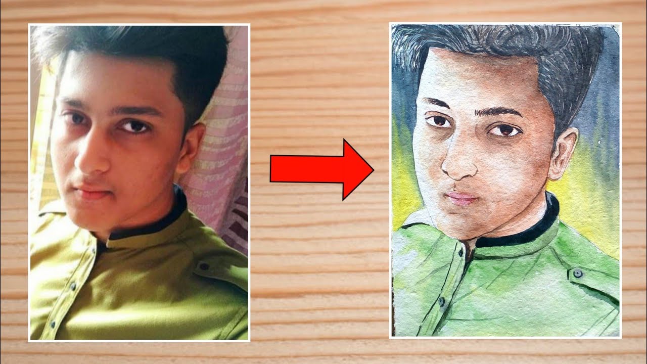 Ultimate Hakai ! Water Colour Portrait! By Art Burner !