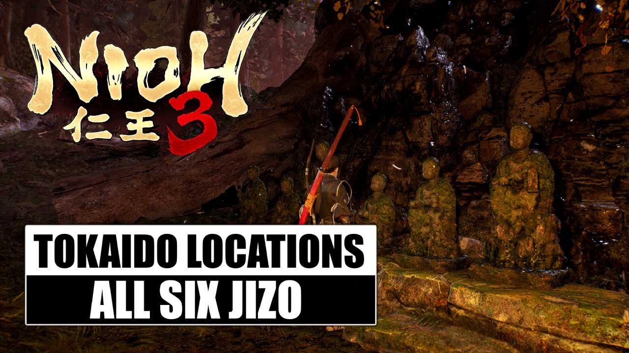 Nioh 3 - Tokaido All Six Jizo Locations