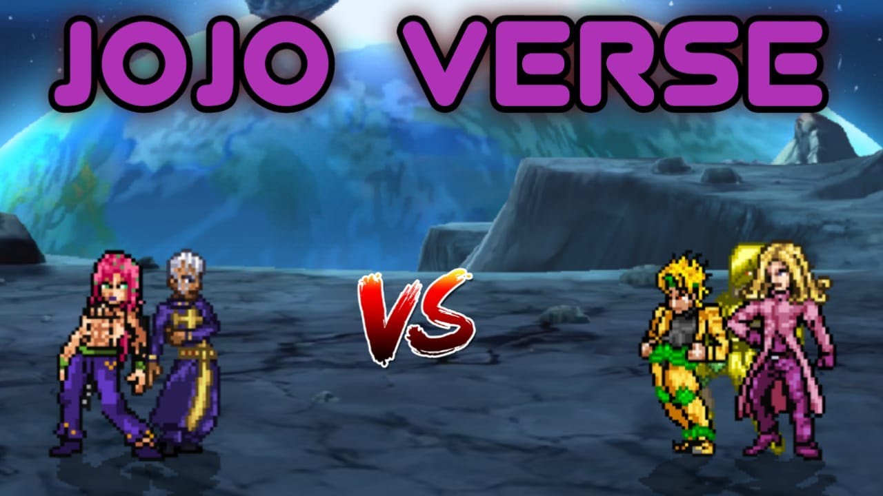 Pucci Ultimate & Diavolo VS Dio K1 V2 & Funny Valentine in Jump Force Mugen.