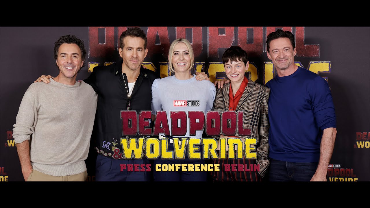 FUN WITH DEADPOOL & WOLVERINE A.K.A. RYAN REYNOLDS & HUGH JACKMAN IN BERLIN