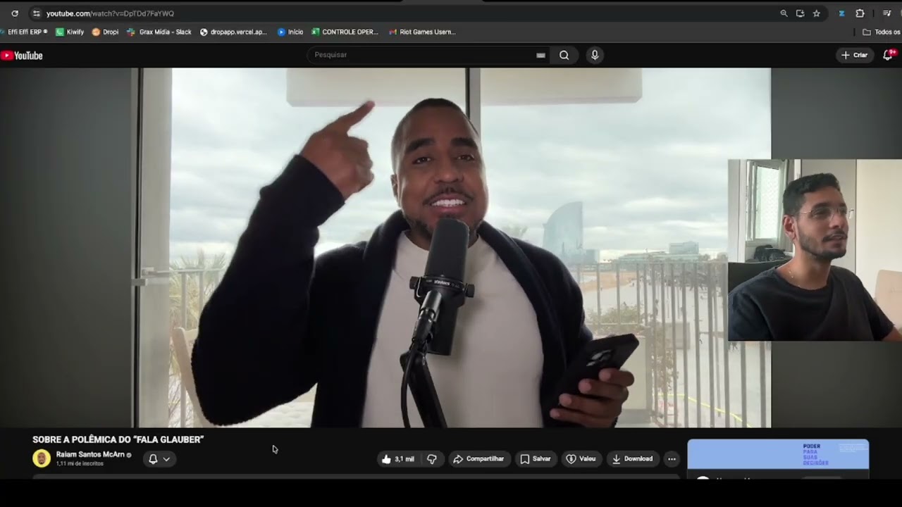 REACT: RAIAM SANTOS - SOBRE A POLÊMICA DO “FALA GLAUBER”