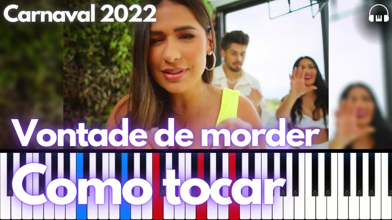 Simone e Simaria & Zé Felipe - Vontade de morder | Tutorial Piano/Teclado | Como tocar |
