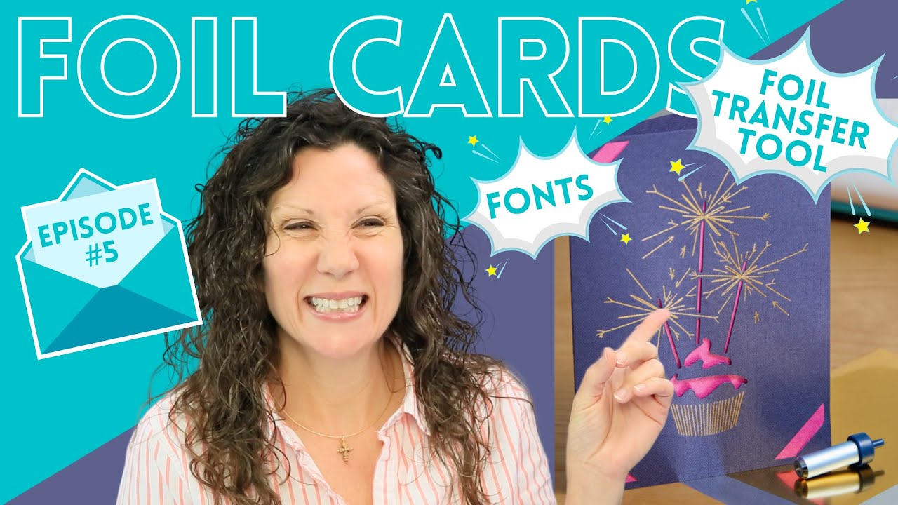 How To Foil Cards with Cricut & Where Did I Go For A Month? 😳 | Card Making Series Episode 5