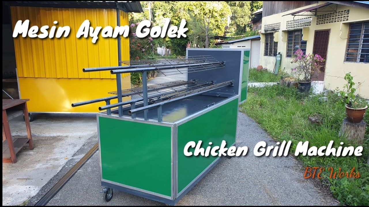 Make a Chicken Grill Machine / Mesin Ayam Golek