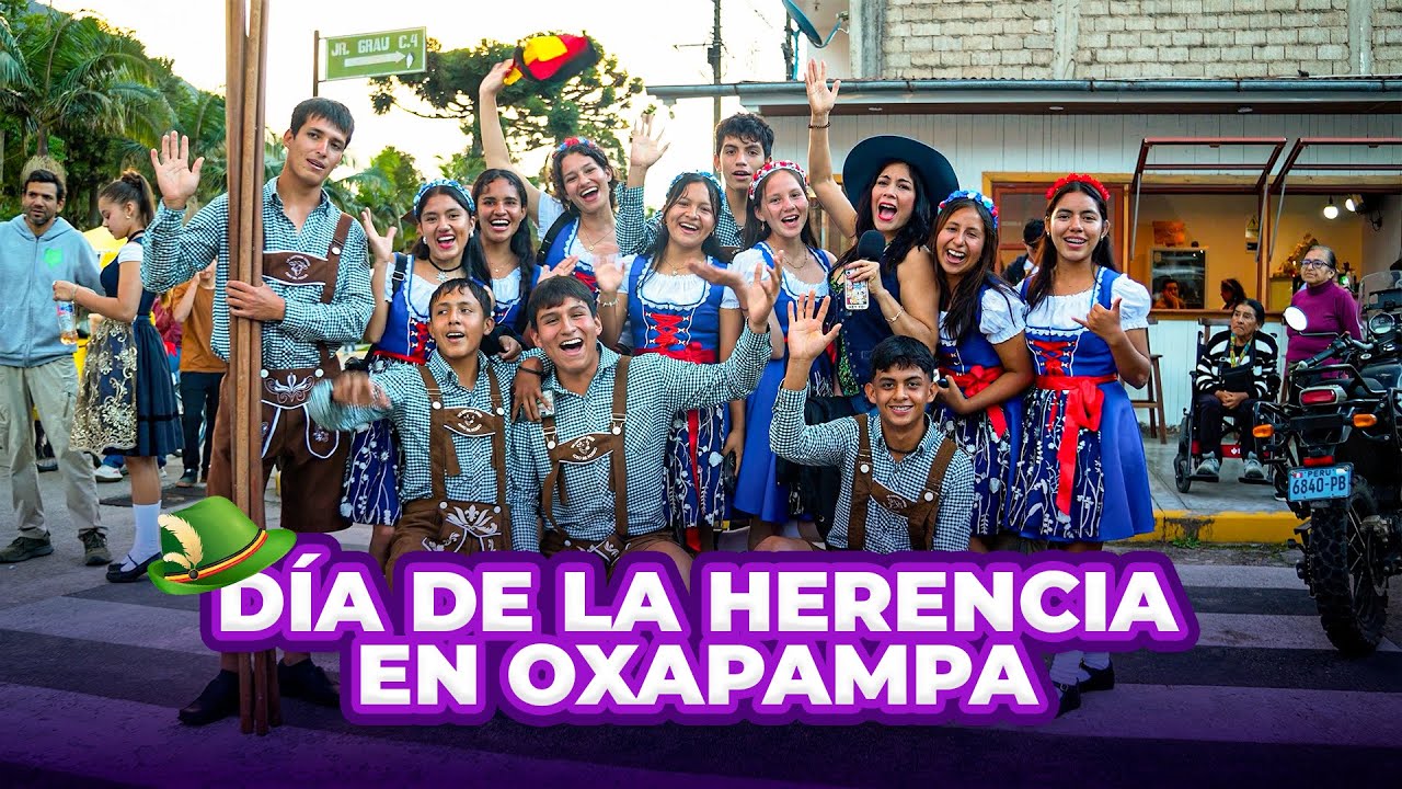 “Oxapampa: la herencia austro-alemana que aún vive en el Perú 🇵🇪”