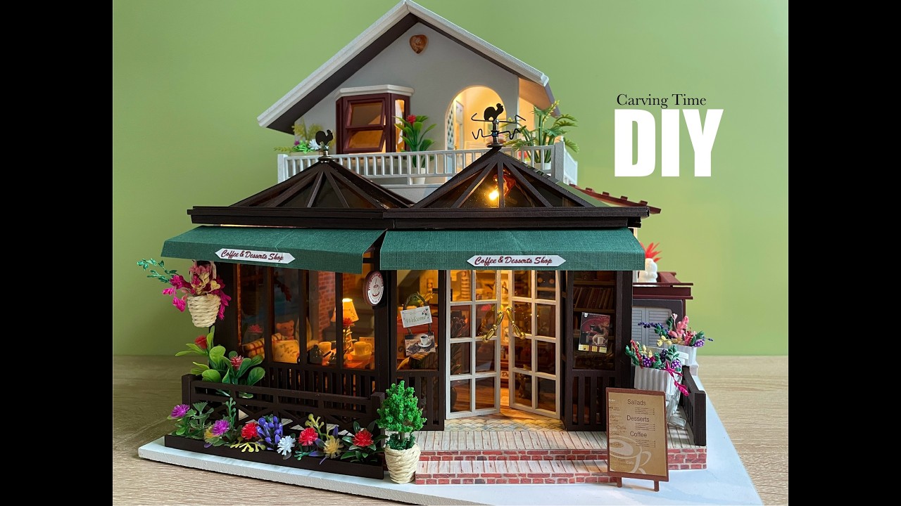 Carving Time | DIY Miniature Dollhouse Crafts | Relaxing Satisfying Video