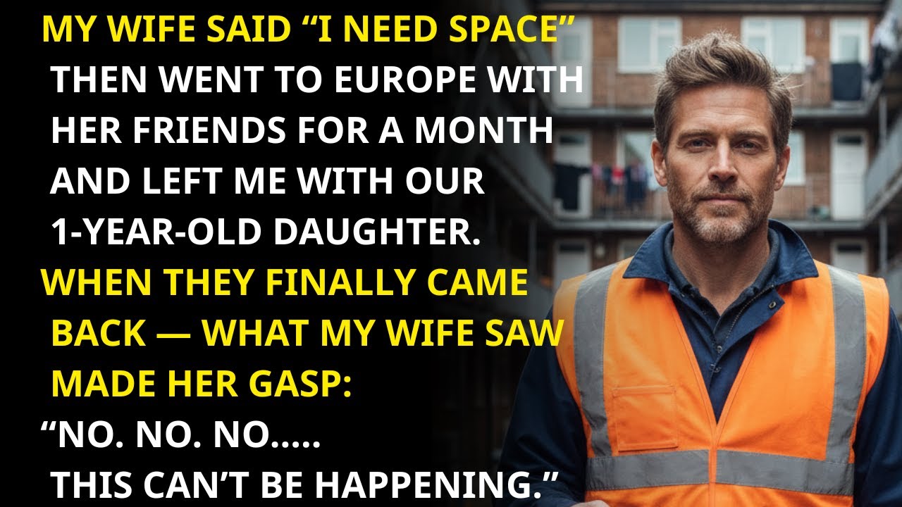 My Wife Went To Europe For A Month… And Left Me With Our 1 Year Old | Family Revenge Story.