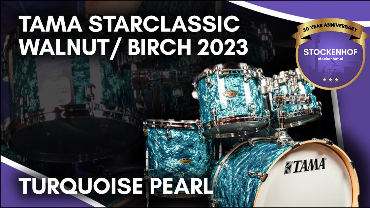 Tama Starclassic Walnut/ Birch 2023 Turquoise Pearl