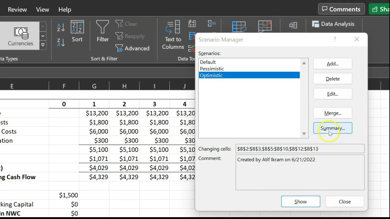 Scenario Analysis in Capital Budgeting