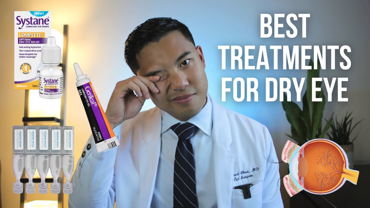 How to Treat Dry Eyes. Top 7 BEST Dry Eye Treatments Explained by an MD