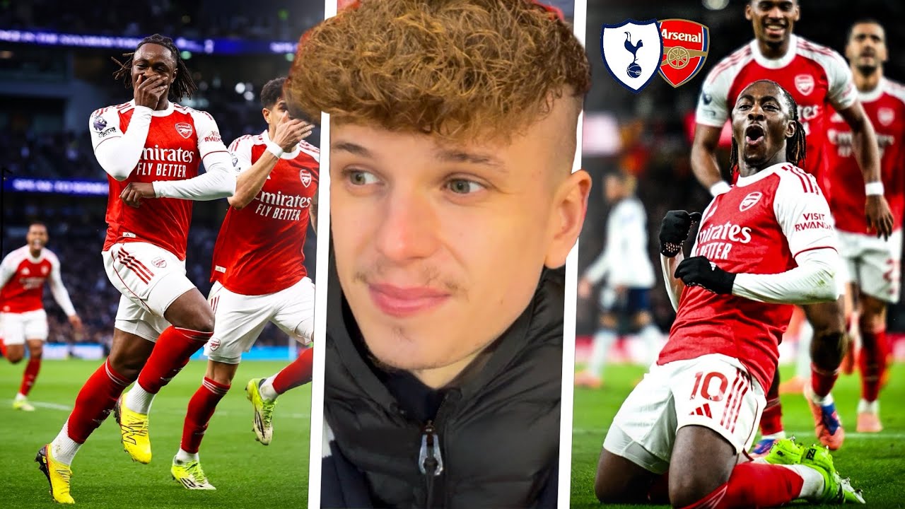 TOTTENHAM 1-4 ARSENAL. Spurs LOSE Another NORTH LONDON DERBY. 