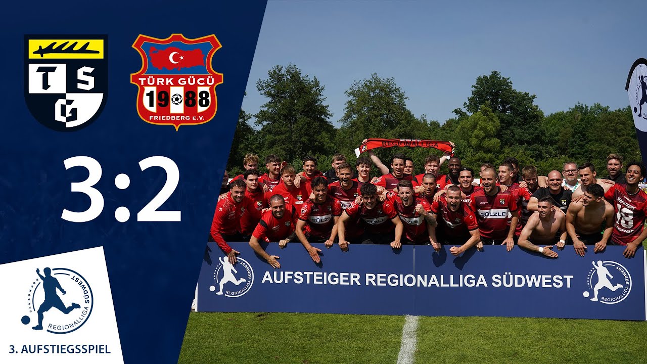 Nach dem 3. Aufstiegsspiel steht der Aufsteiger fest! | TSG Balingen - Türk Gücü Friedberg