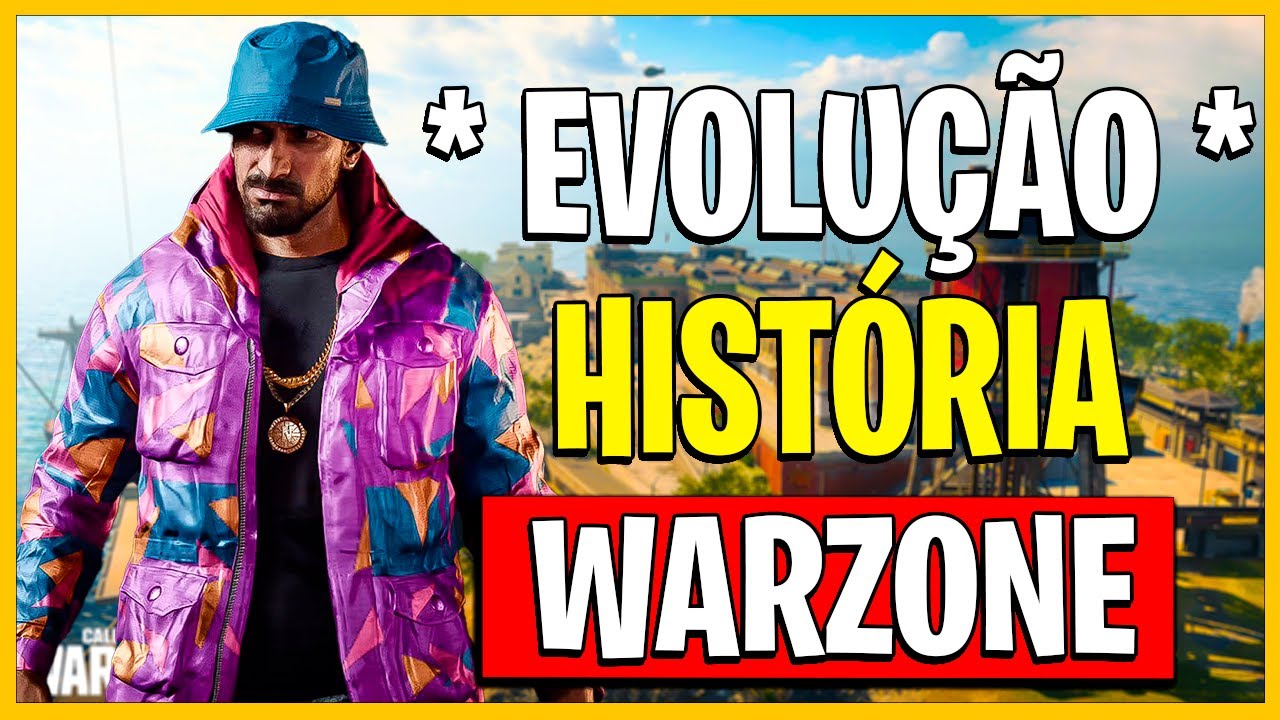 JOGANDO TODAS as VERS&Otilde;ES do WARZONE em 2024! REAGINDO a EVOLU&Ccedil;&Atilde;O DO WARZONE
