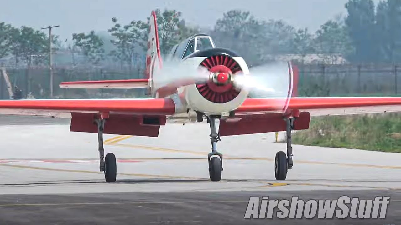 Yak-52 and Yak-50 Formation Aerobatics - Presidential Team ANBO