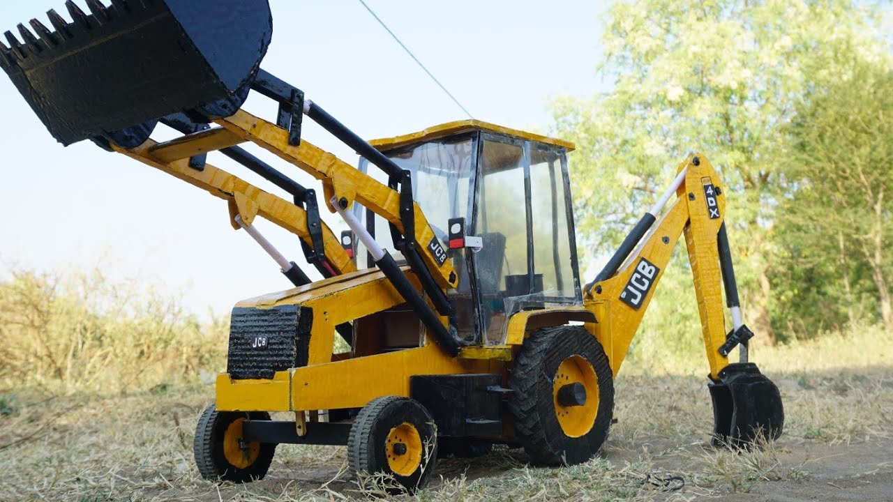 Coolest Cardboard Hydraulic JCB |  (DIY Bulldozer/Excavator/CAT JCB)