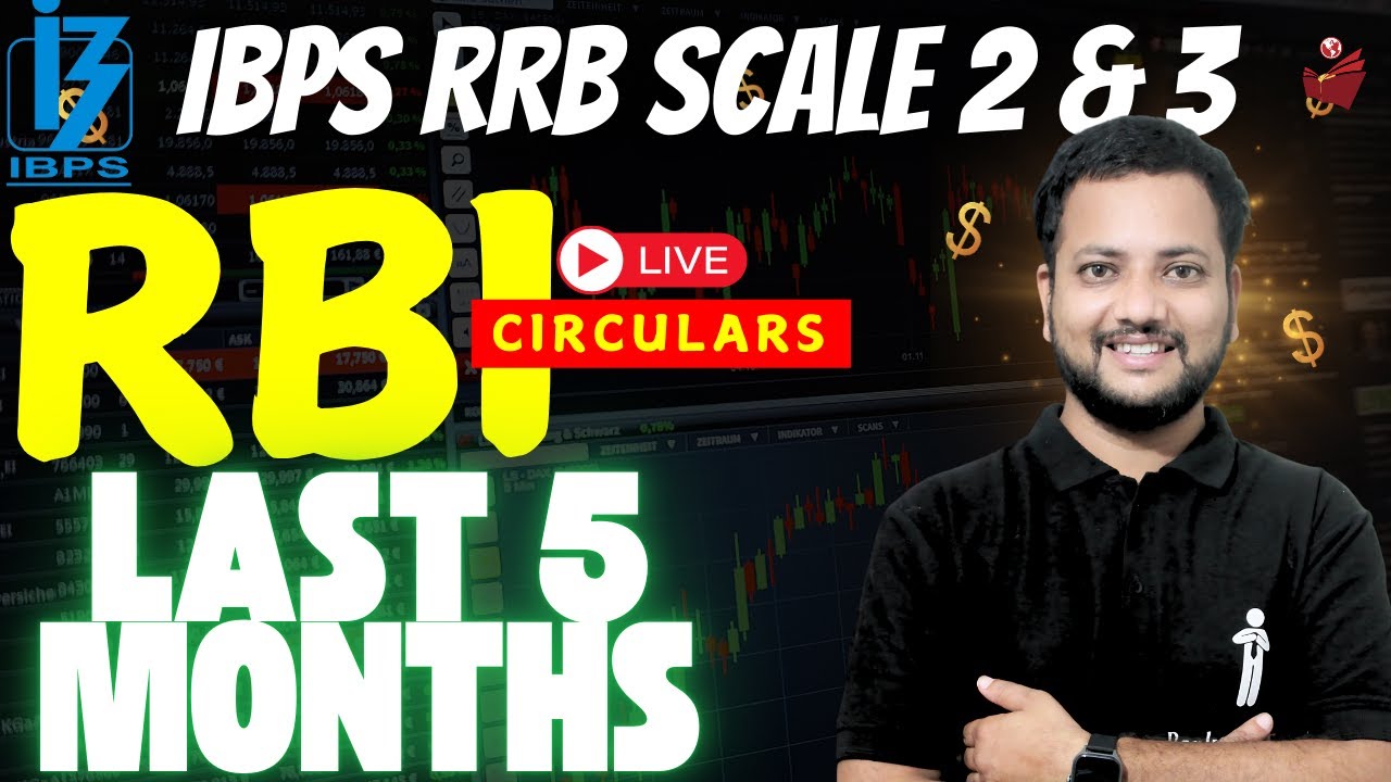 IBPS RRB Scale 2 & 3 | RBI Circulars (All 5 Months) 🔥 | Live Session | Financial Awareness
