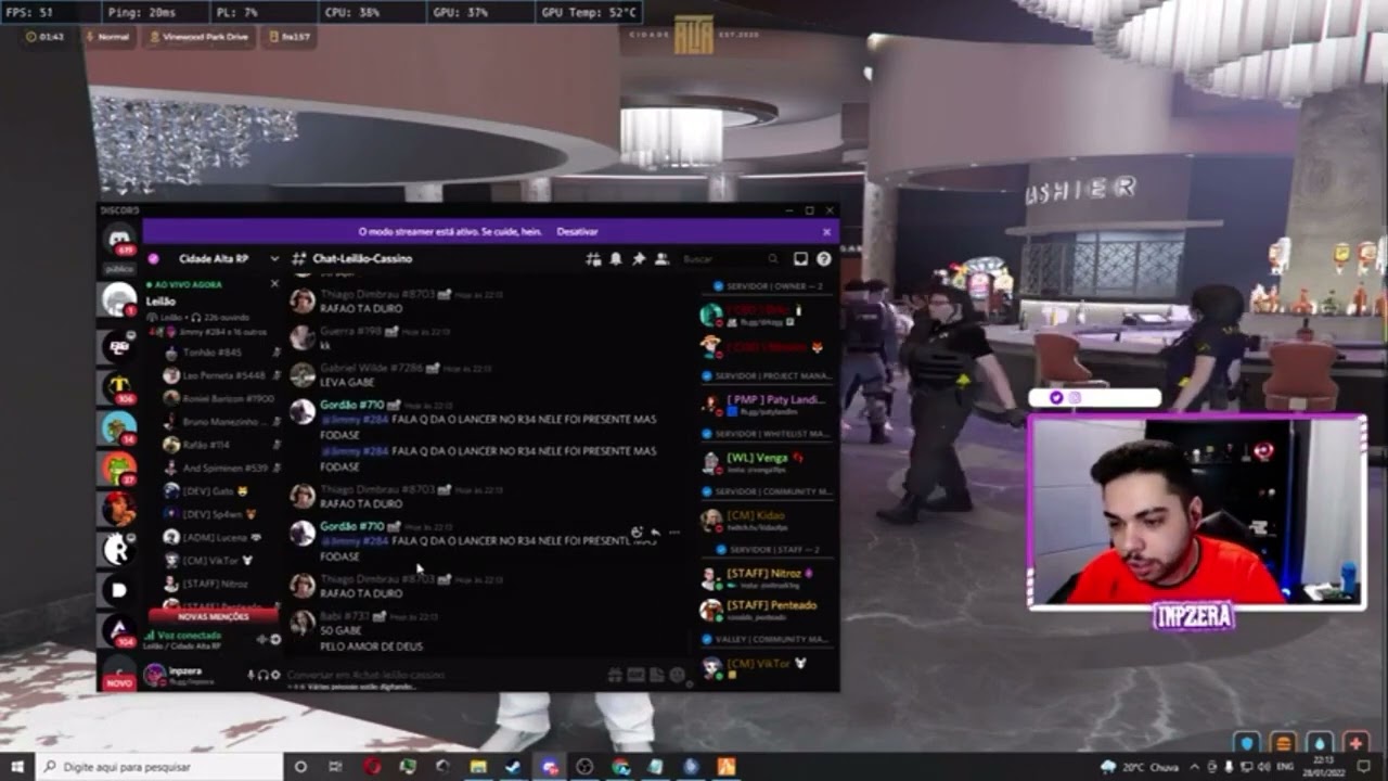 INP DISPUTANDO O R34 COM GABEPEIXE NO LEIL&Atilde;O CDA RP - Djclips