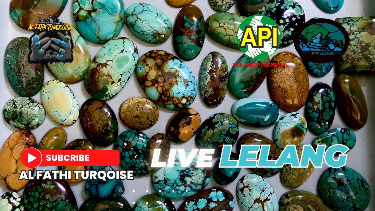 Lelang batu pirus top quality ( kamis siang 22 januari 2026)