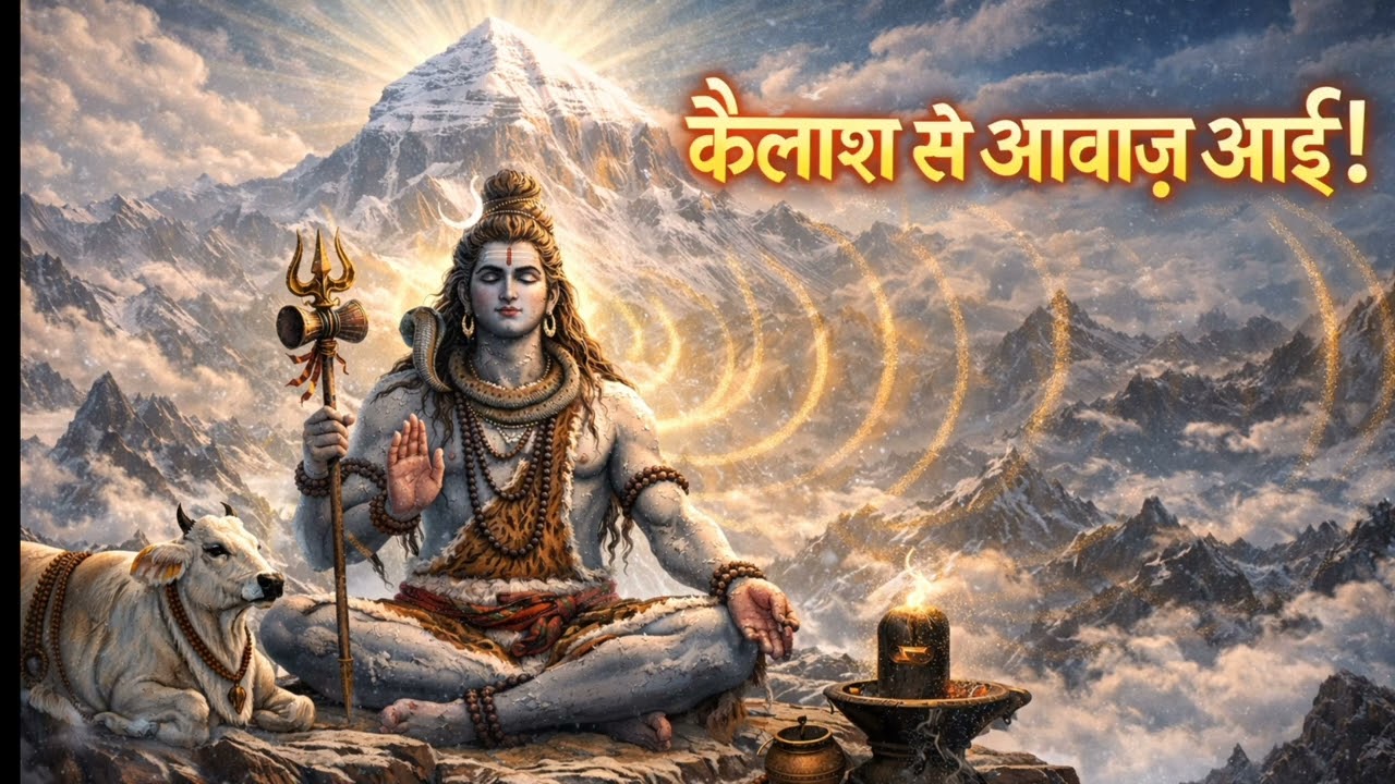 कैलाश से गूंज उठी आवाज़! 🔱 Shiv Divine Call | Latest Bhajan 2026