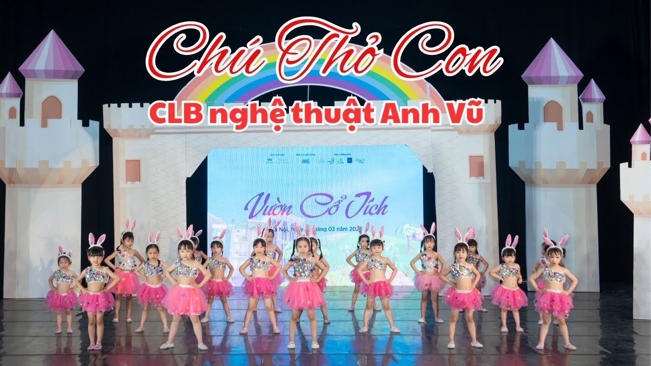 Nhảy Chú thỏ con - Câu lạc bộ nghệ thuật Anh Vũ - Show Vườn Cổ Tích