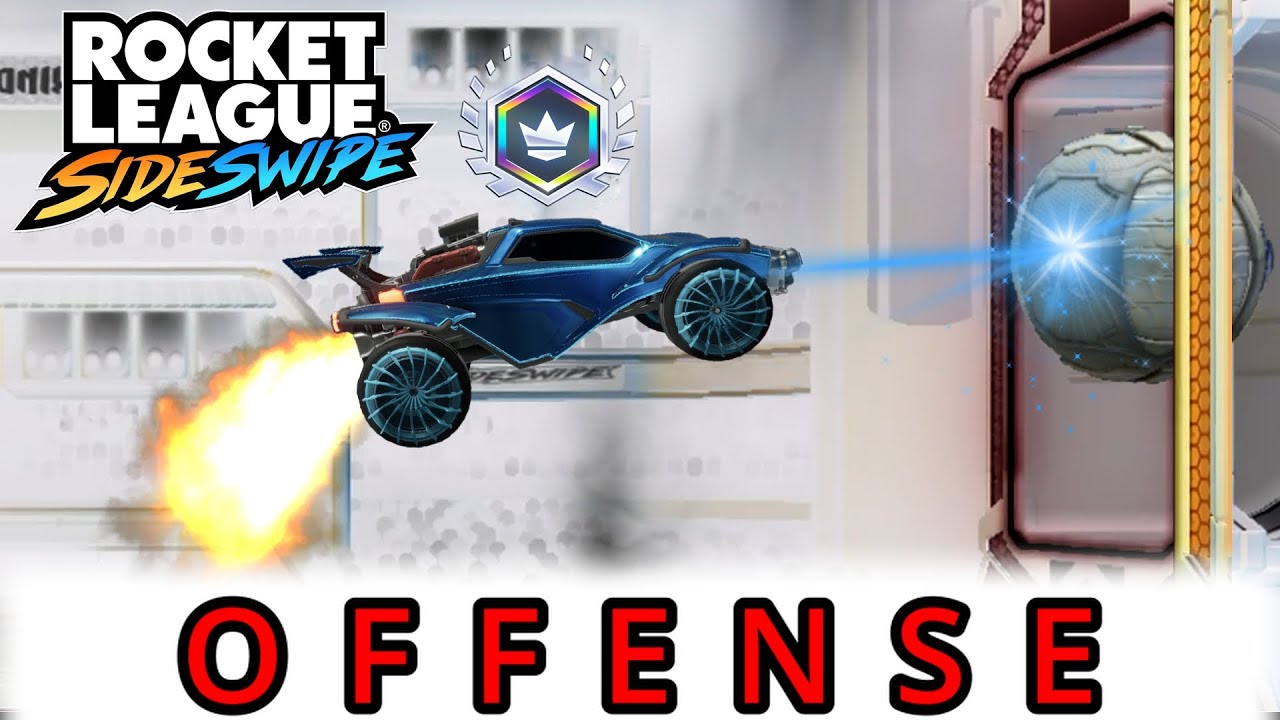 Rocket League Sideswipe: Как АТАКОВАТЬ как Великий Чемпион (Советы по Нападению!)