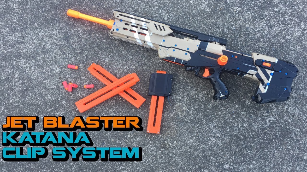 KATANA CLIP SYSTEM REVIEW || Jet Blaster's Innovation to the Dart Magazine | Walcom S7